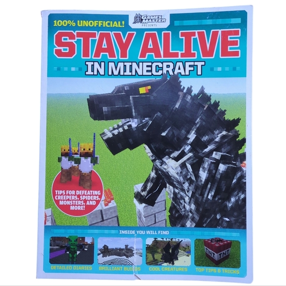 Minecraft Book Bundle: Unofficial Guide, Epic Builds, Zack Zombie, Galaxy Wars - Picture 5 of 9